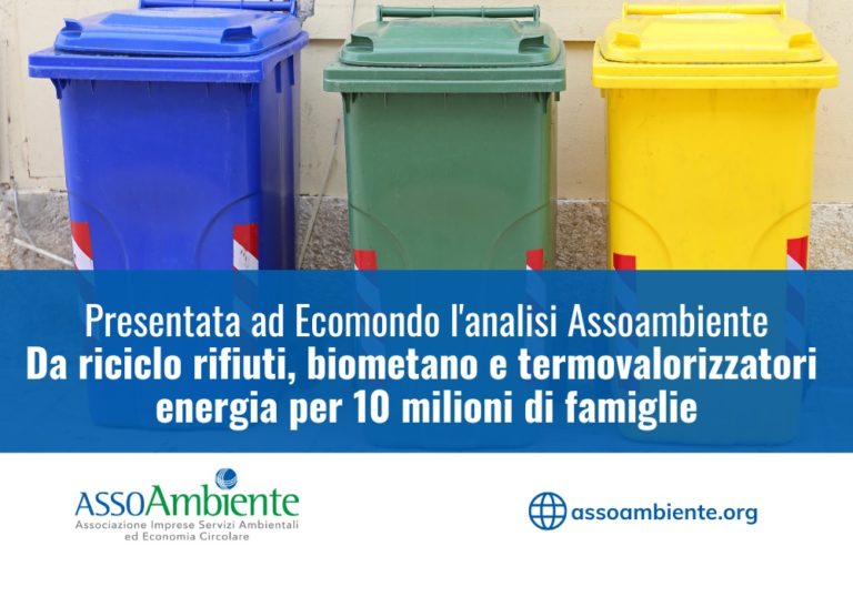 riciclo rifiuti biometano termovalorizzatori