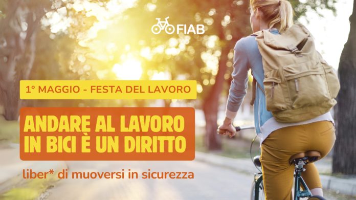 Primo maggio, FIAB: "Andare al lavoro in bicicletta è un diritto"