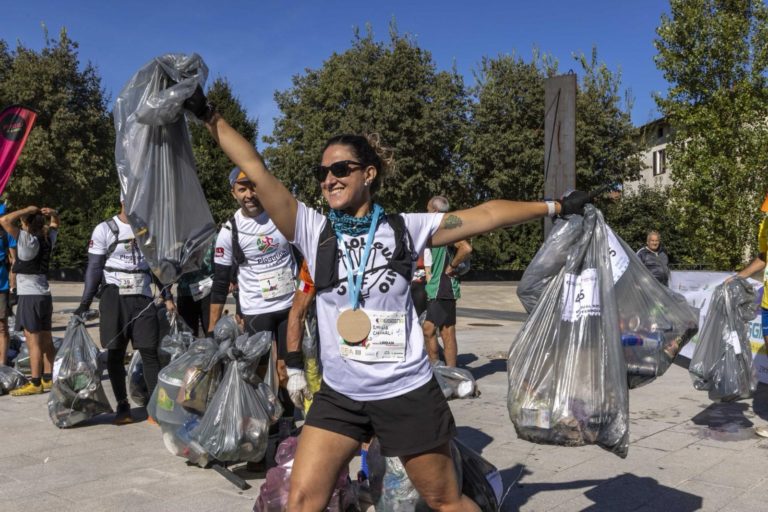 La gara di Urban Plogging a Bergamo ha chiuso il World Plogging Championship 2024