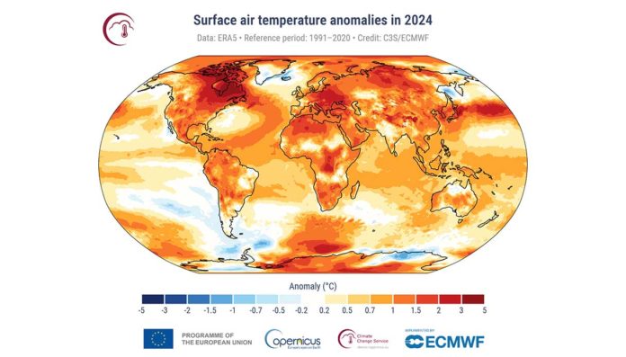 2024 anno più caldo