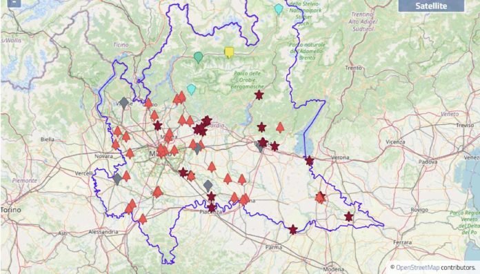 Inquinamento Lombardia PM10 PM2.5